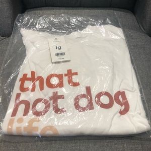 Dietz & Watson “that hot dog life” T-Shirt - Large
